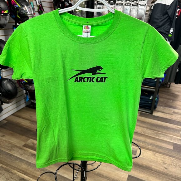 Arctic Cat Youth T-Shirt - Green - Picture 2 of 3